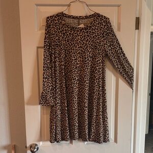 Leopard Print women’s Dress